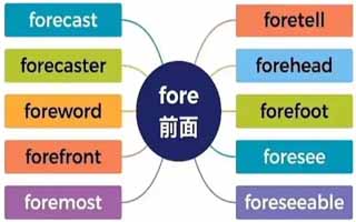 词缀词根法四周背诵单词方法